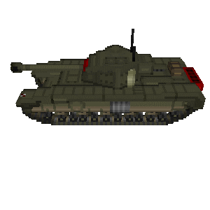 Nicolò Varalta - A43 British tank 1945 called ''Black Prince